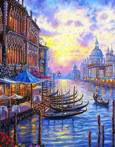 Twilight in Venice