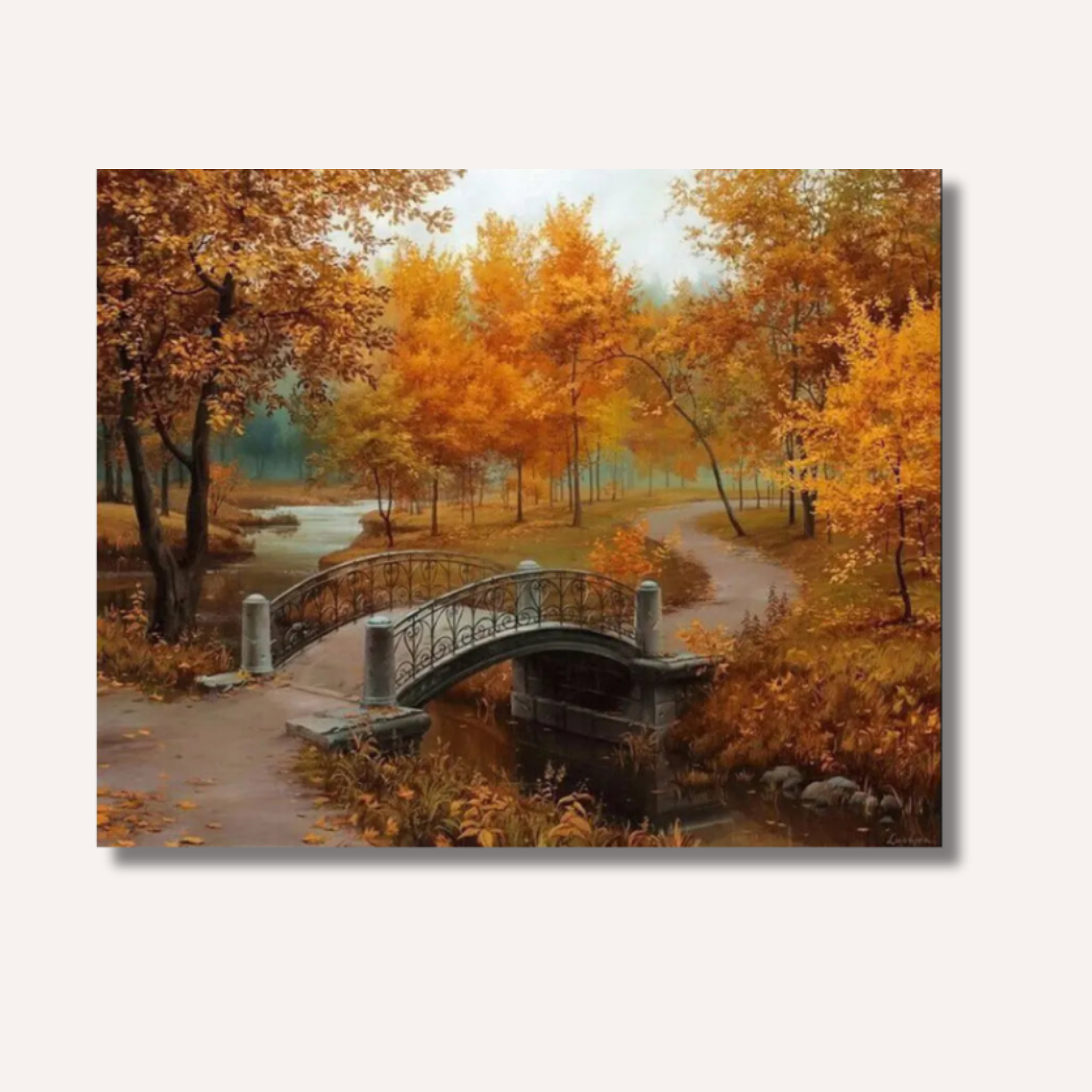 Bridge Digital Oil Painting DIY Kit
